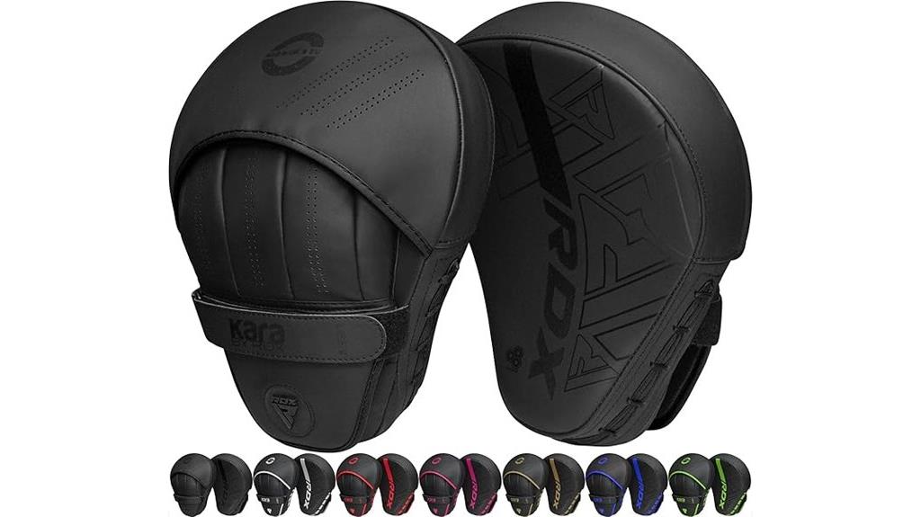 curved rdx boxing mitts