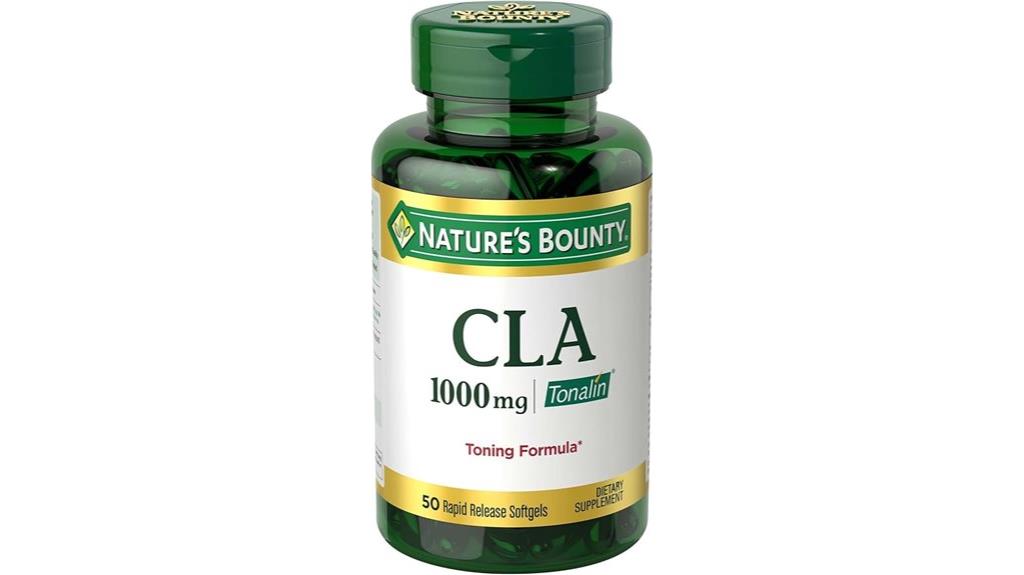 dietary tonalin softgel supplement