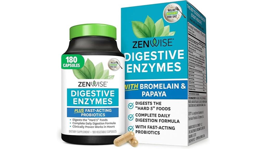 digestive enzymes bromelain supplement