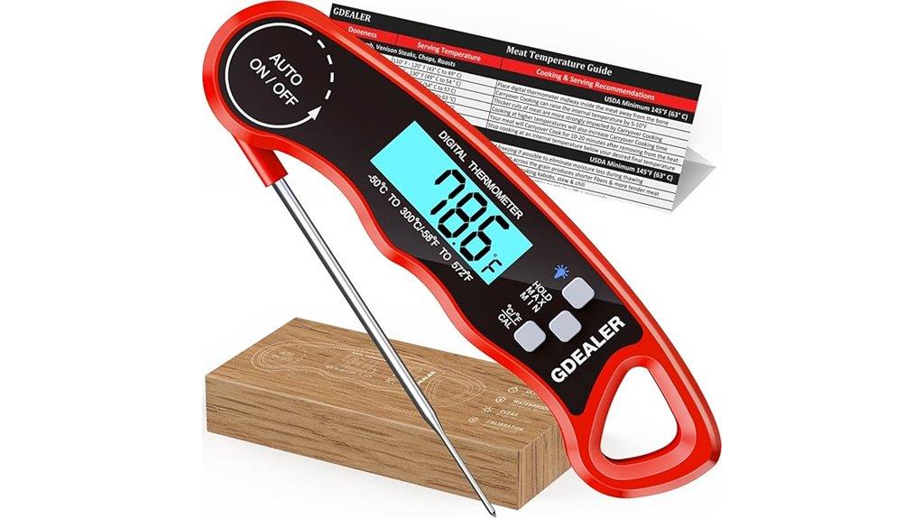 digital meat temperature reader