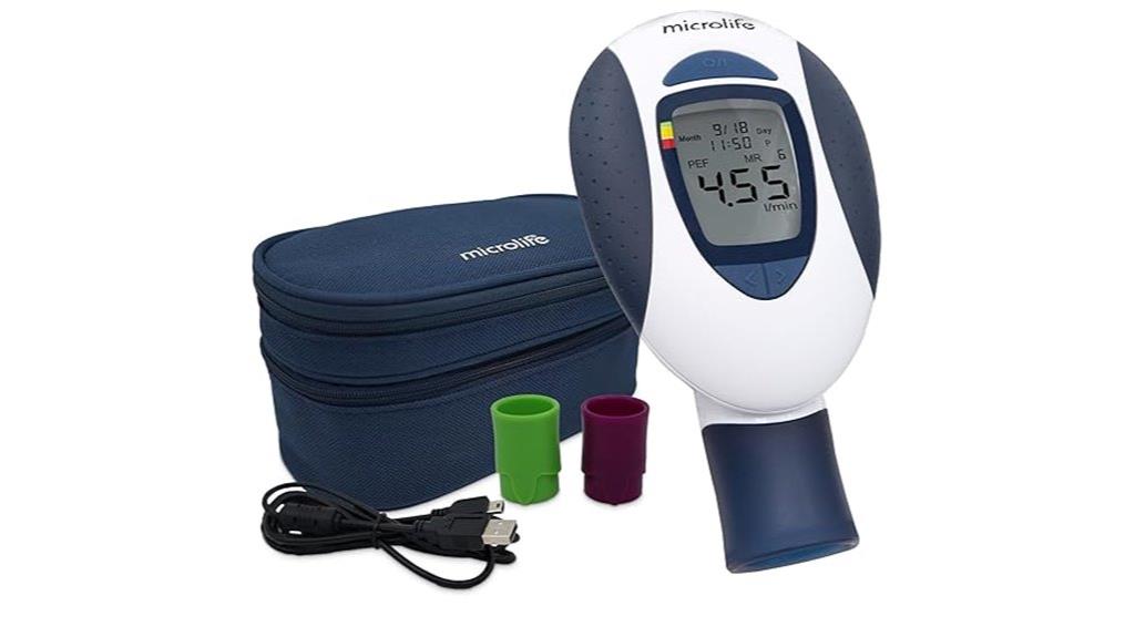 digital peak flow meter
