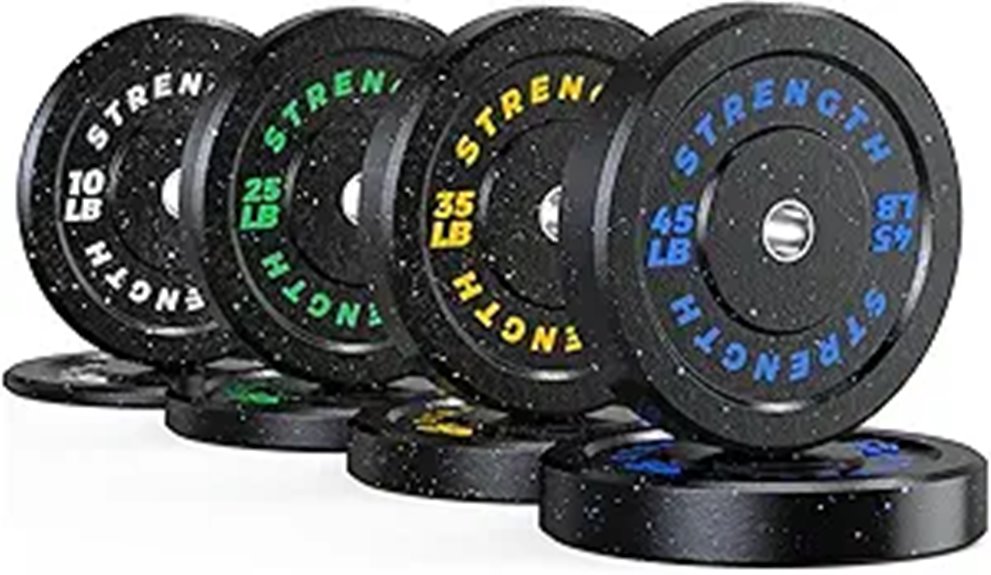 durable weightlifting bumper plates