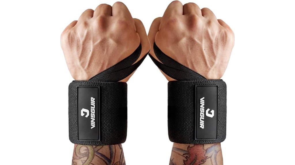 elastic weightlifting wrist straps