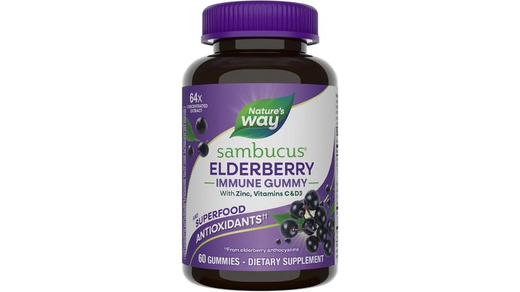 elderberry gummies for immunity