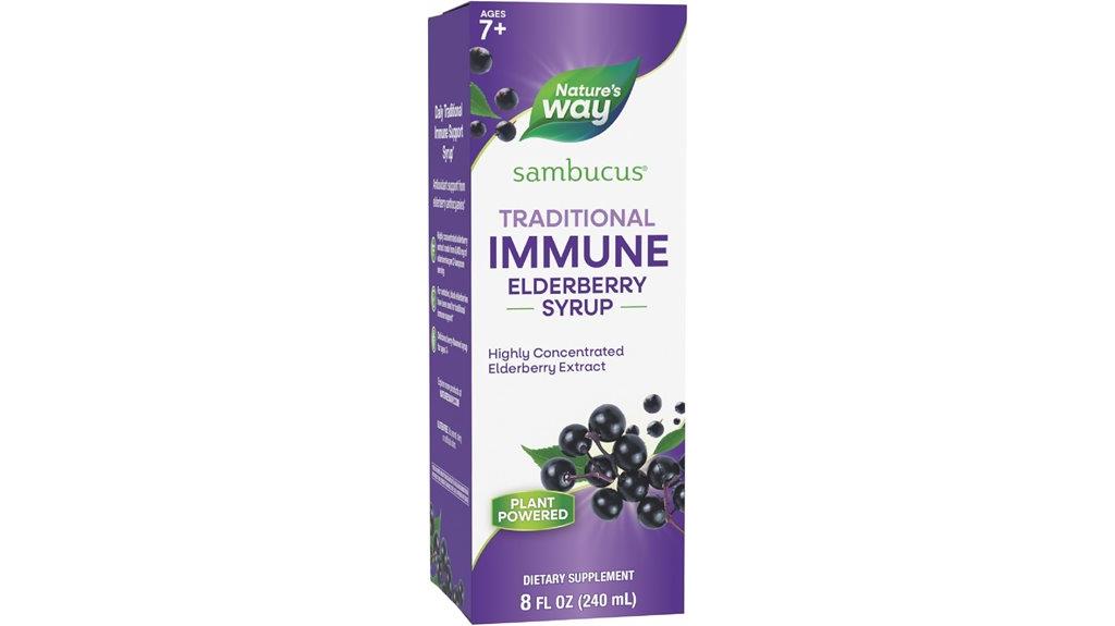 elderberry immune syrup