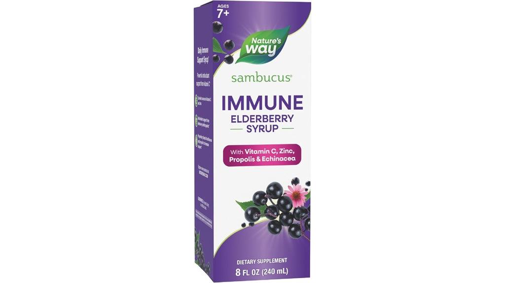 elderberry syrup with vitamins