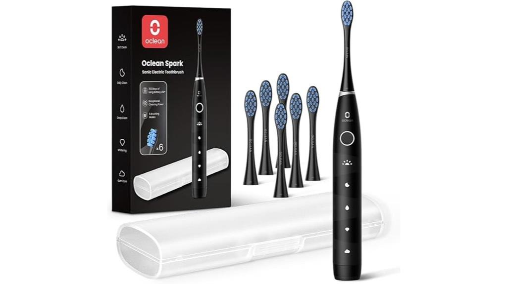 electric toothbrush with extras