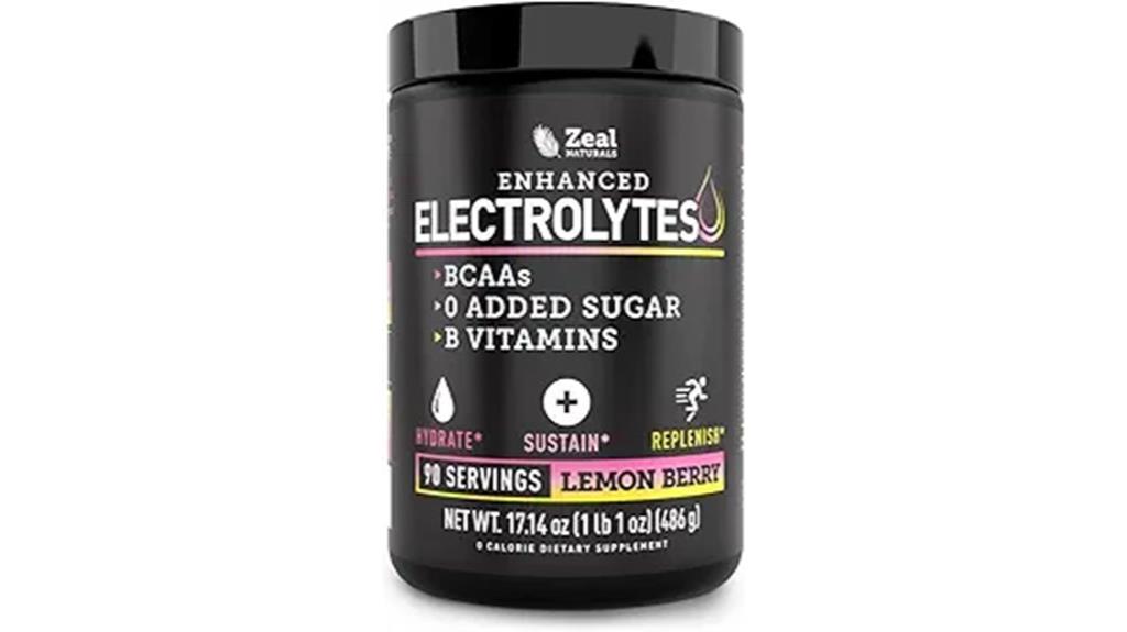 electrolyte powder drink