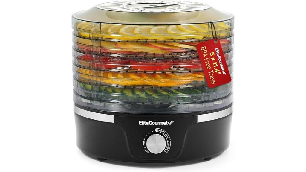 elite gourmet dehydrator model