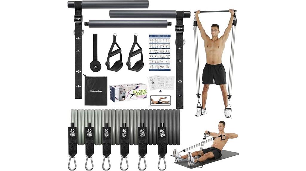 enhanced pilates bar set