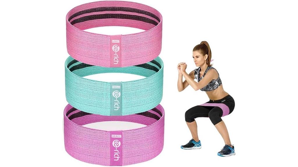 fabric resistance exercise bands