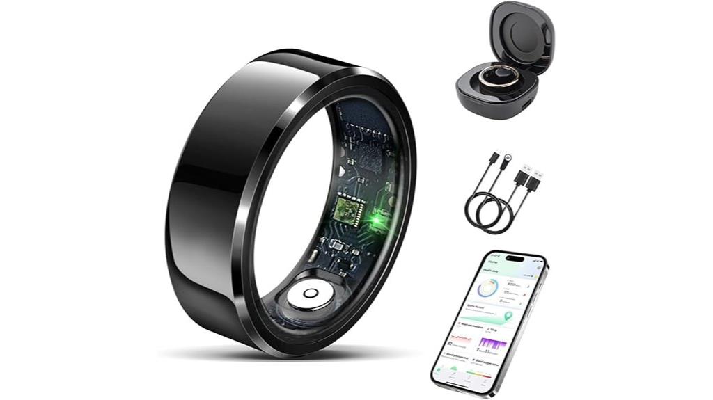 fitness ring with health sensors