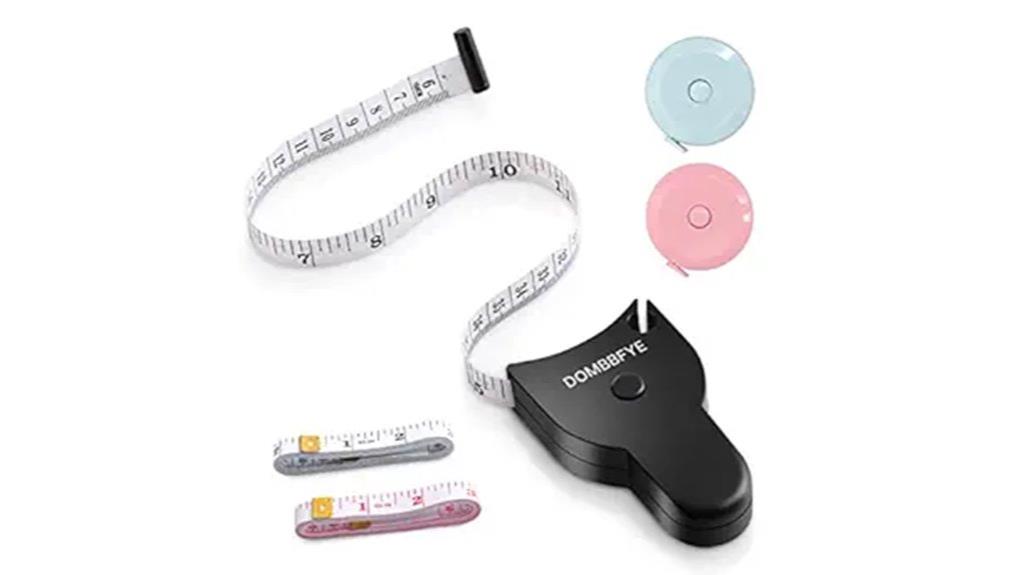 five piece body measuring tape