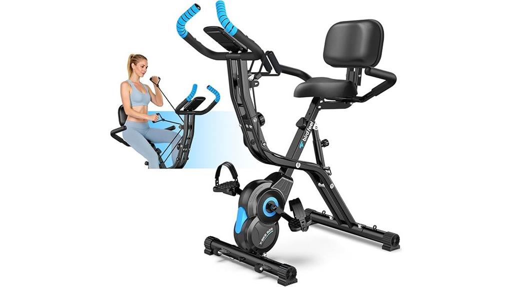 foldable bike with bands
