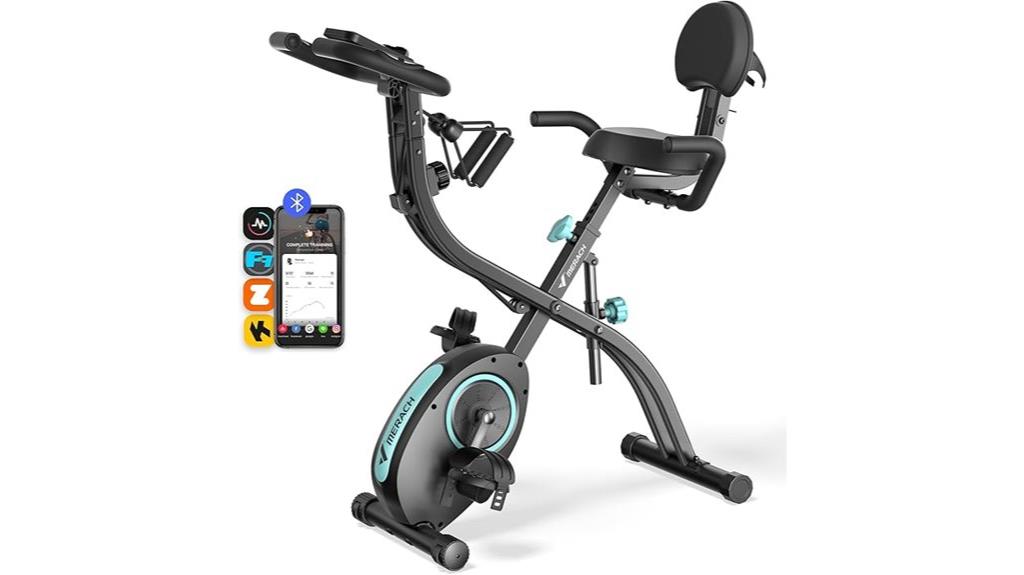 foldable bike with resistance