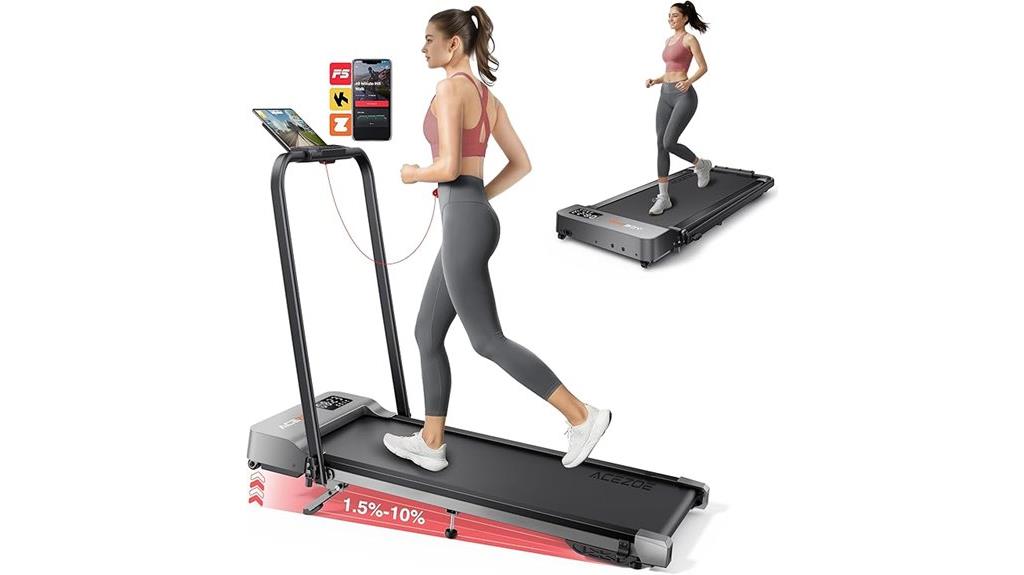 foldable home workout treadmill