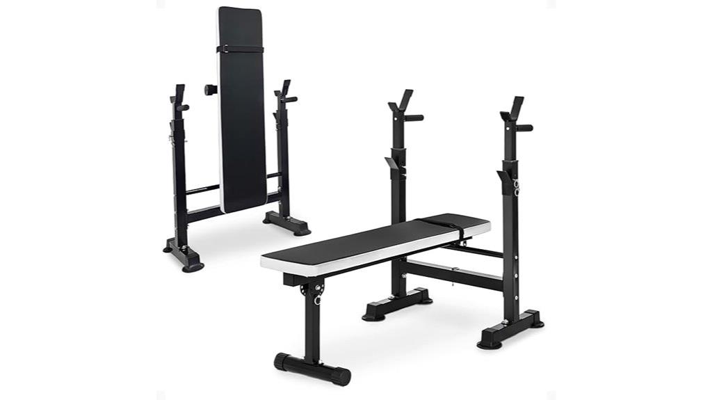 foldable steel weight bench