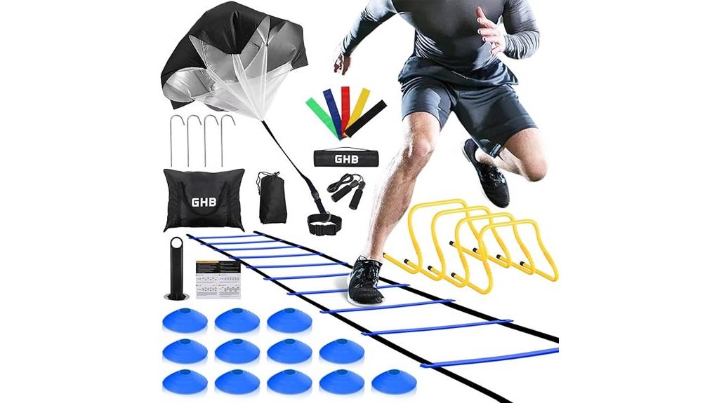 football agility training set