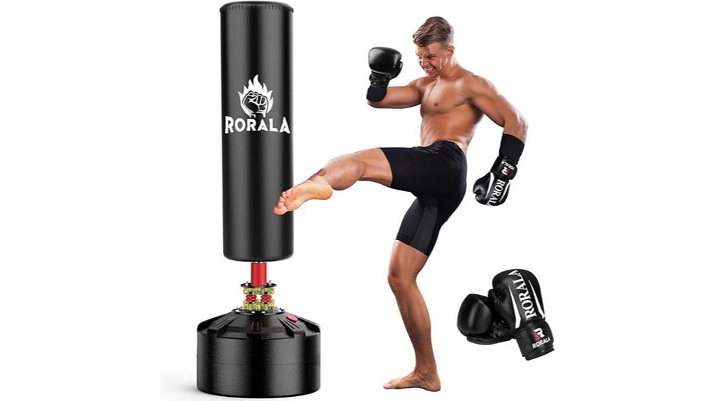 freestanding boxing punching bag