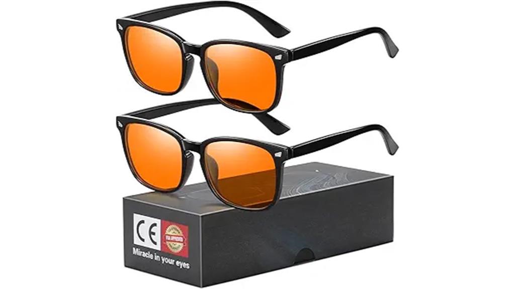 gaming computer blue glasses