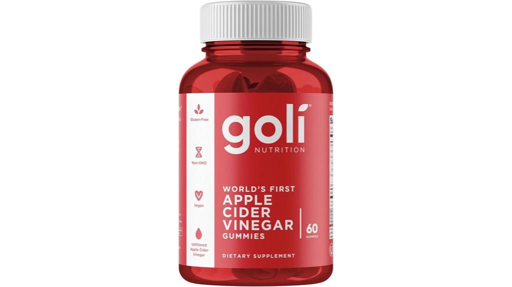 goli apple cider gummies