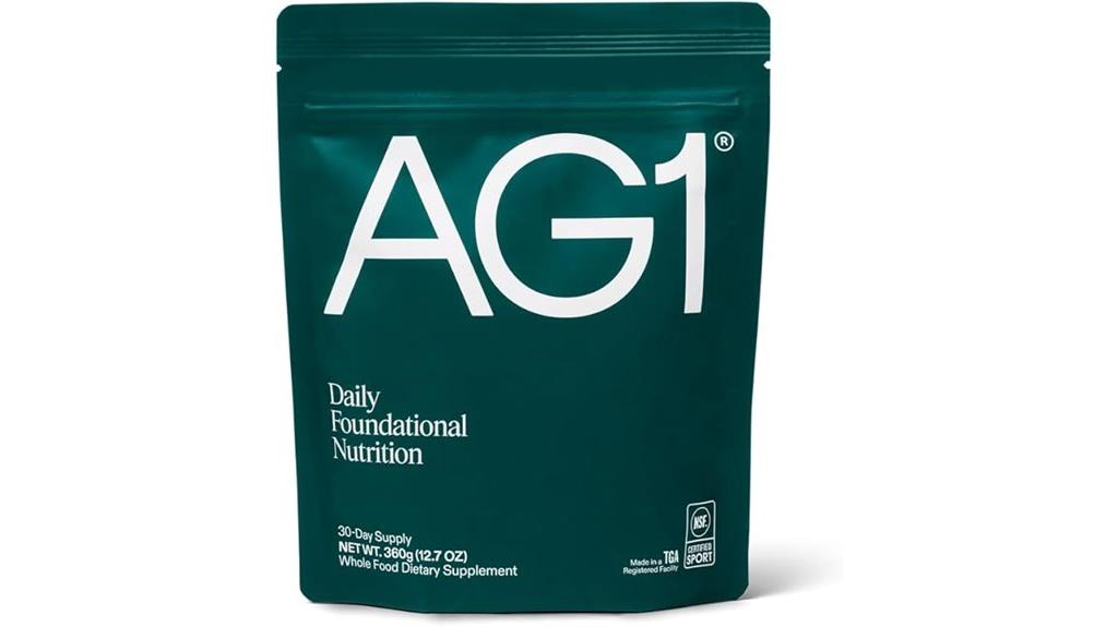 greens powder refill pouch