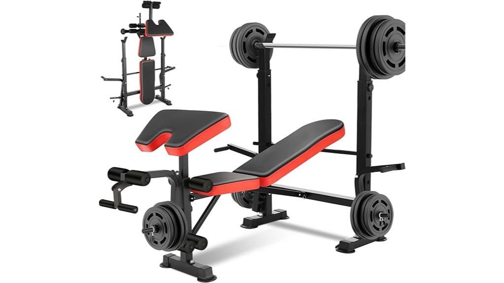 heavy duty olympic weight bench