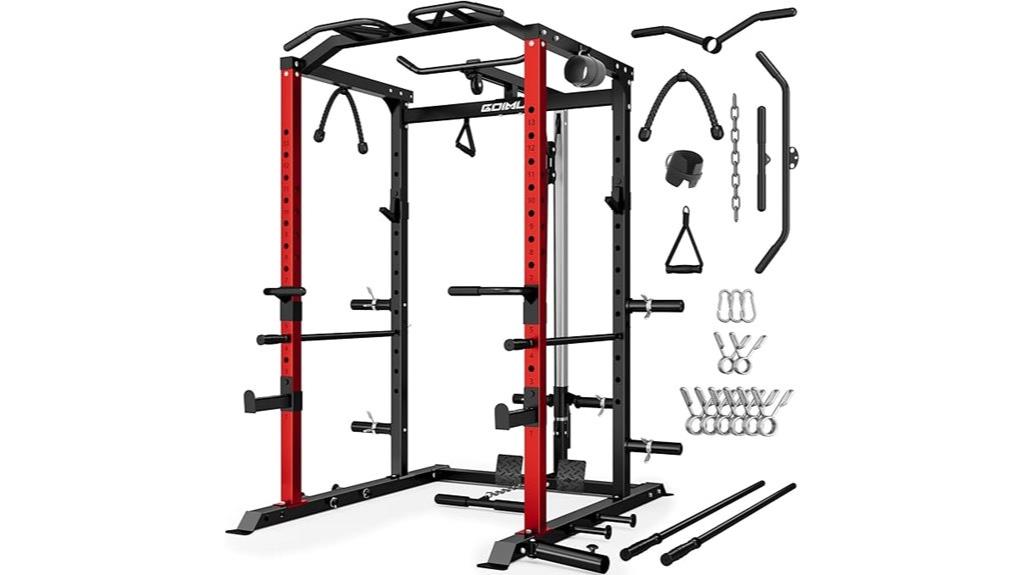 heavy duty squat rack