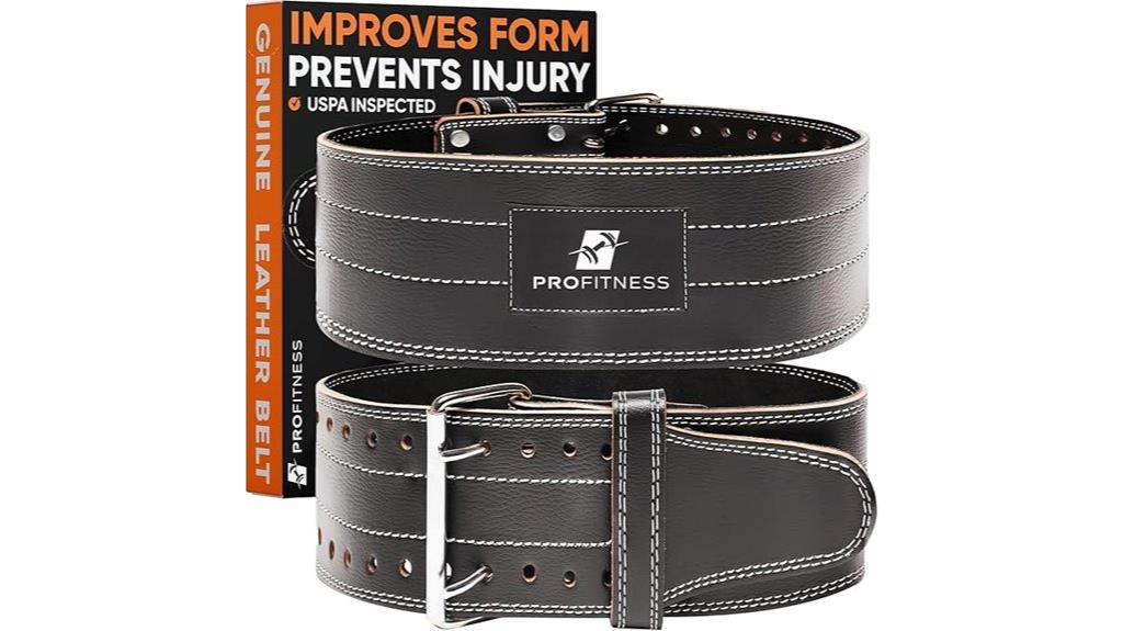 heavy duty weight belt