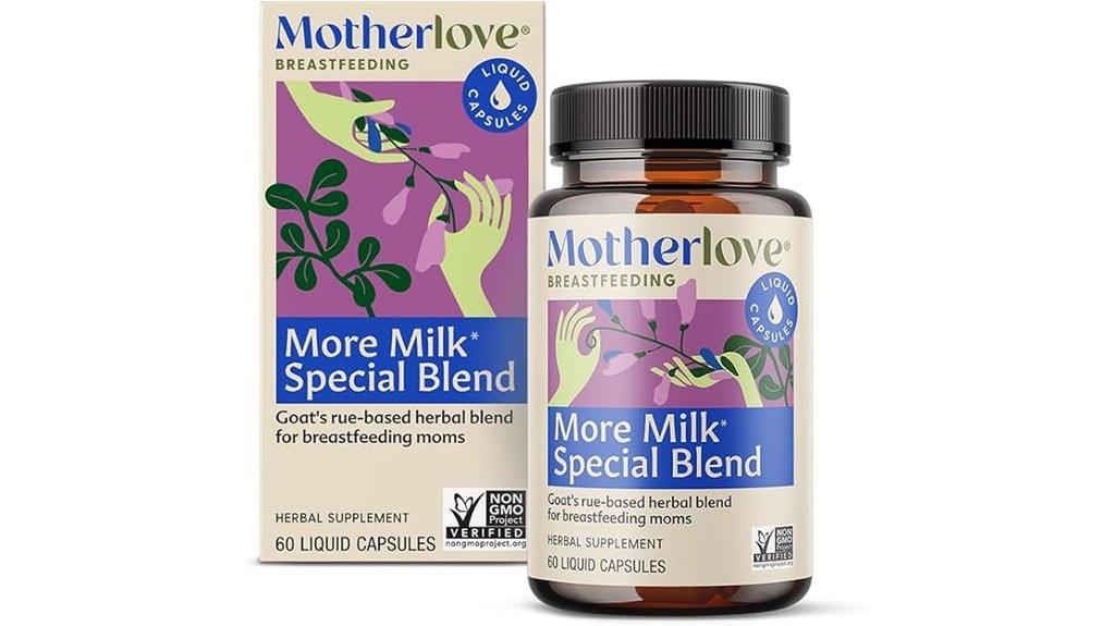 herbal lactation supplement blend