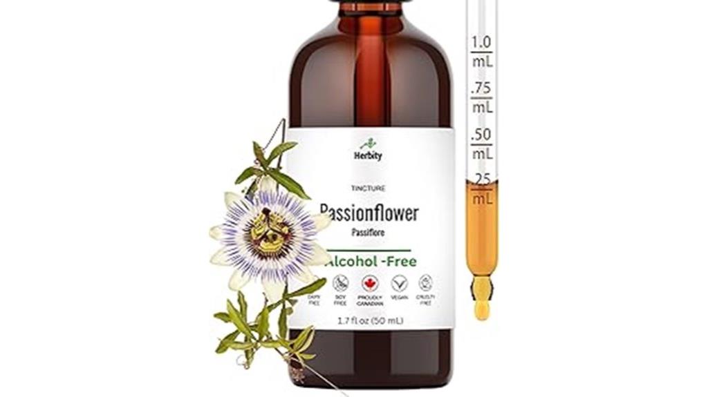 herbal passionflower calm tincture