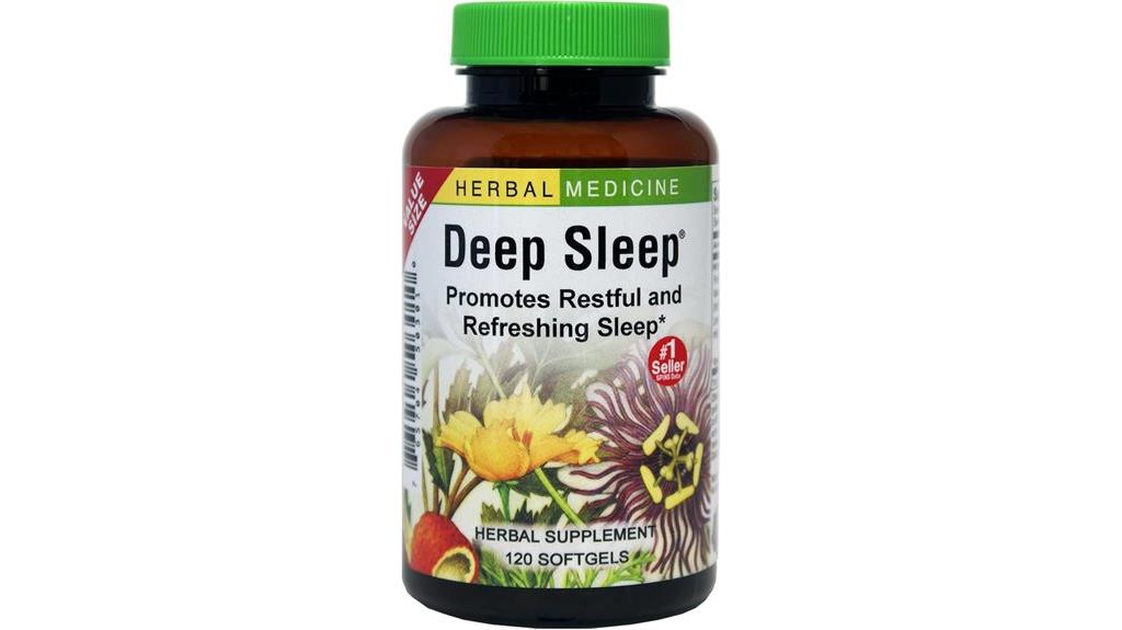 herbal sleep support softgels