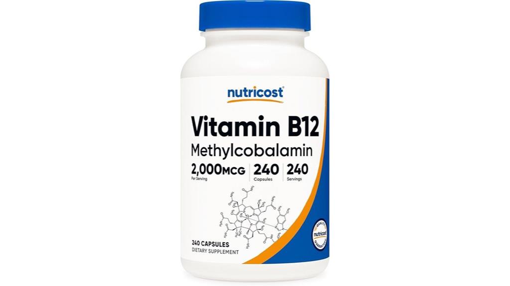high dose b12 supplement