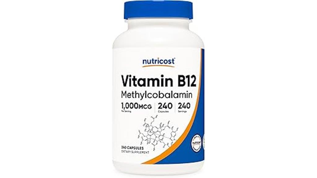 high dose b12 supplement