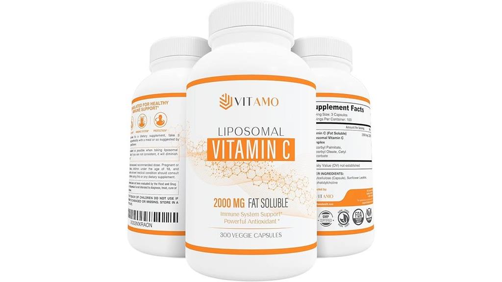 high dose liposomal vitamin c
