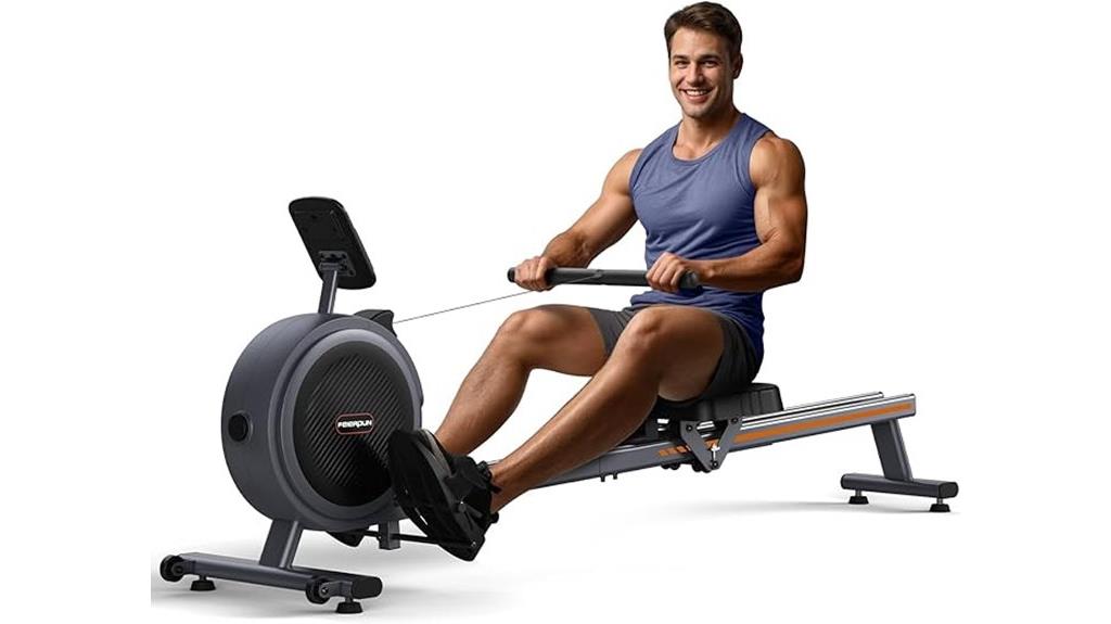 home compact rower with app