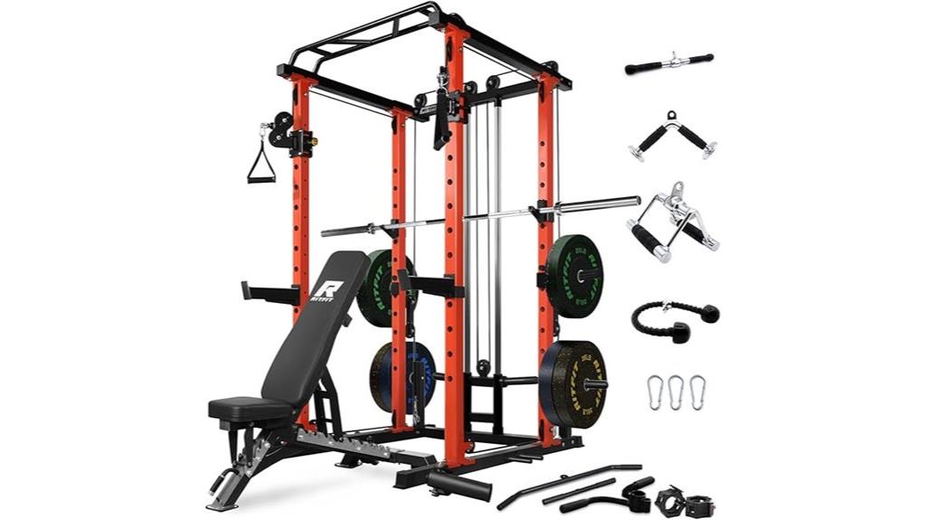 home gym power cage