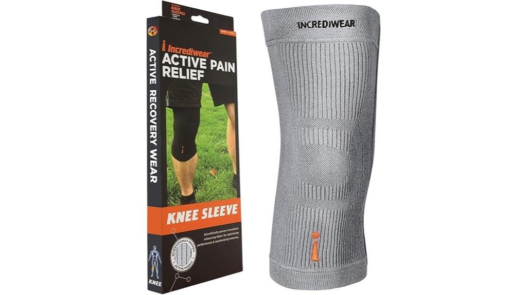 incrediwear knee support sleeve