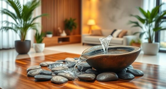 indoor feng shui fountain ideas