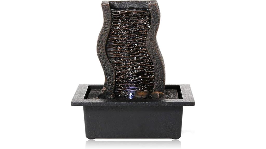 indoor led water fountain