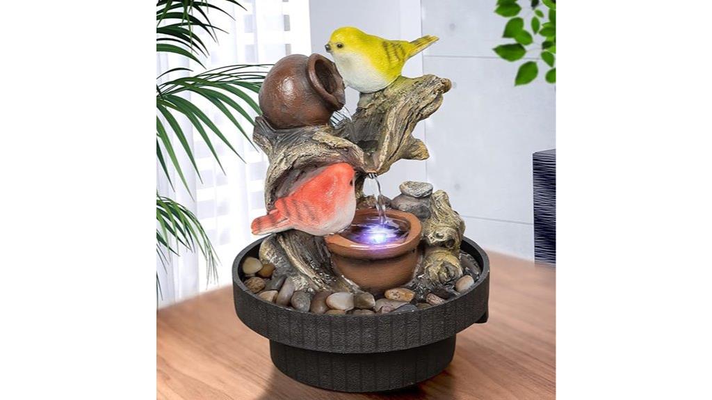 indoor water fountain decor