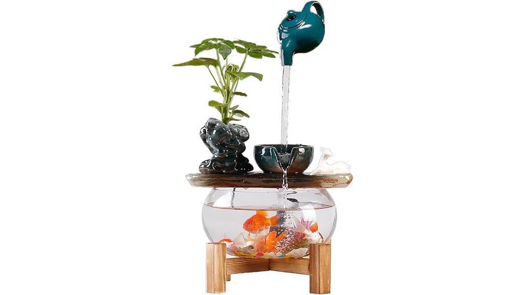 indoor zen fountain decor