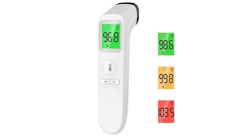 infrared forehead temperature sensor