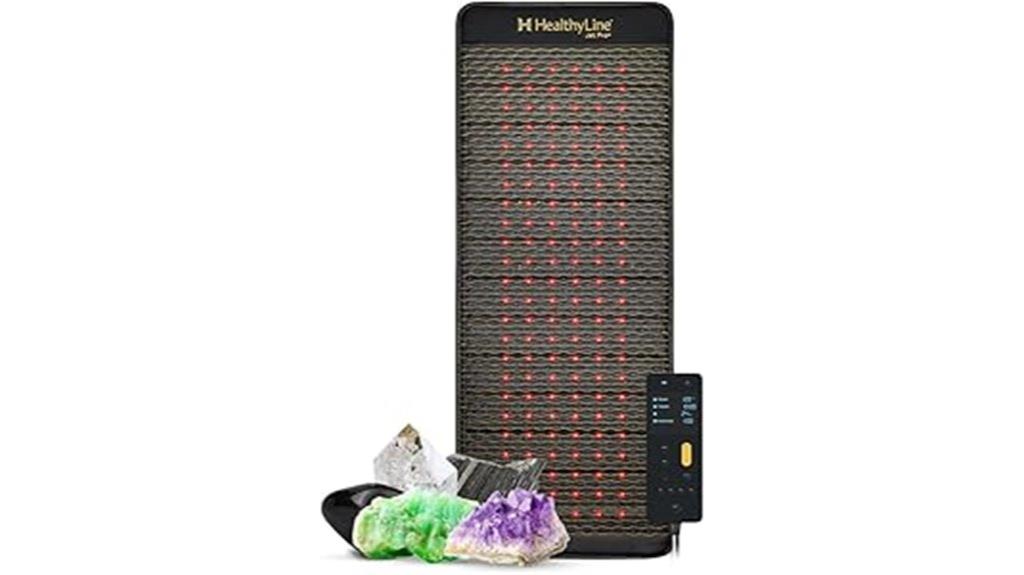 infrared gemstone heating pad