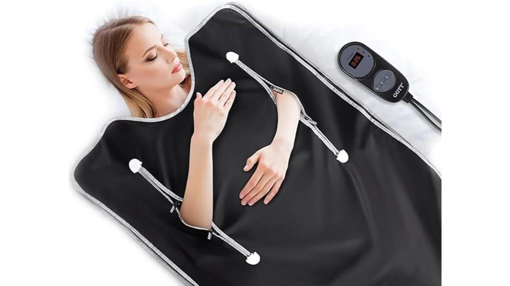 infrared sauna blanket detox