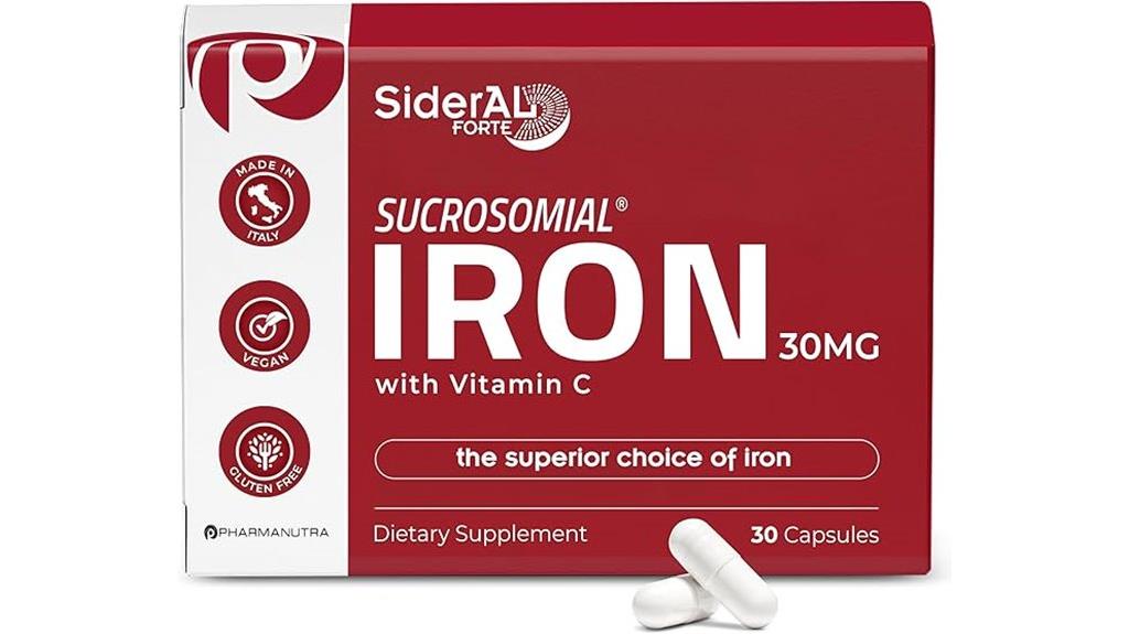 iron supplement 30 count