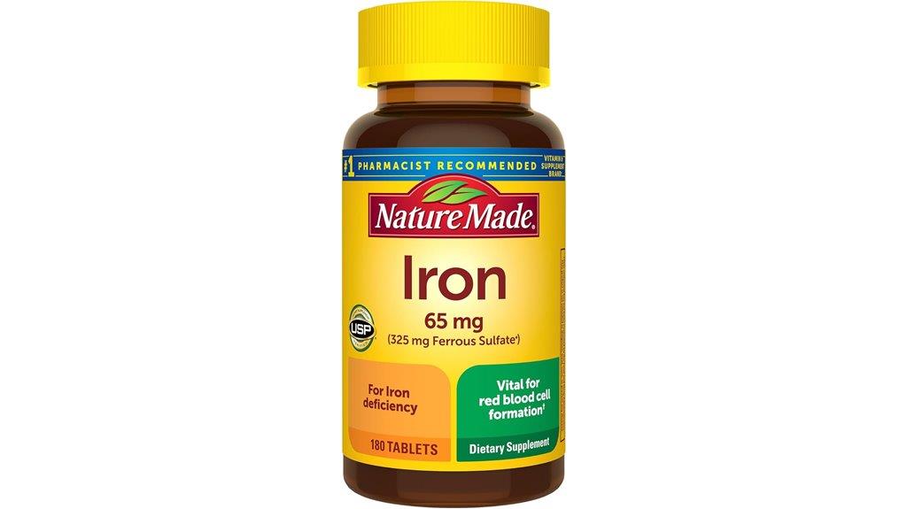 iron supplement tablets dosage