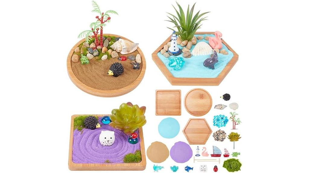 japanese miniature zen garden