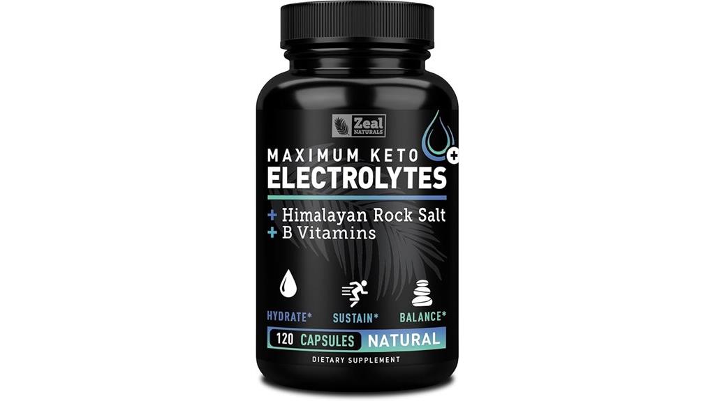keto electrolyte supplement capsules