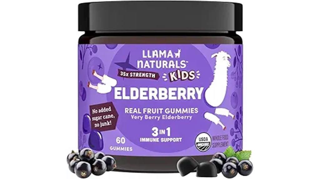 kids elderberry gummies